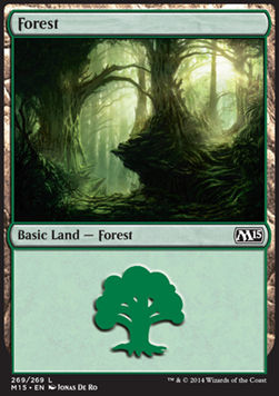 Forest (V.4) - Magic 2015 (Land) [M15-269]