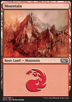 Mountain (V.3) - Magic 2015 (Land) [M15-264]