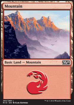 Mountain (V.4) - Magic 2015 (Land) [M15-265]