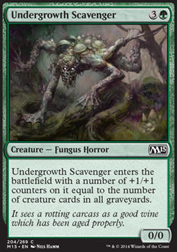 Undergrowth Scavenger - Magic 2015 (Common) [M15-204]