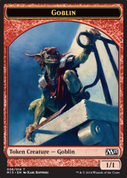 Goblin Token (Red 1/1) - Magic 2015 (Token) [M15-T8]