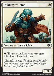 Infantry Veteran - Duel Decks: Speed vs. Cunning (Common) [DDN-3]