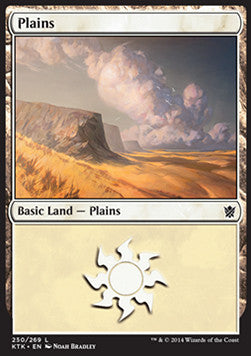 Plains (V.1) - Khans of Tarkir (Land) [KTK-250]