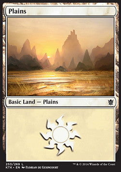 Plains (V.4) - Khans of Tarkir (Land) [KTK-253]