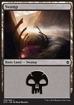 Swamp (V.1) - Khans of Tarkir (Land) [KTK-258]