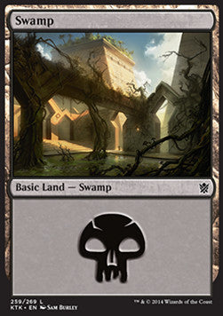 Swamp (V.2) - Khans of Tarkir (Land) [KTK-259]