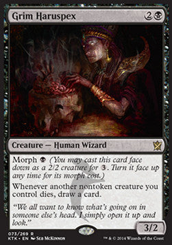 Grim Haruspex - Khans of Tarkir (Rare) [KTK-73]