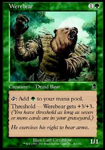 Werebear - Odyssey (Common) [ODY-282]