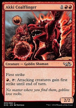 Akki Coalflinger - Duel Decks: Anthology (Uncommon) [DD3-2033]