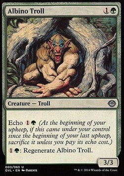 Albino Troll - Duel Decks: Anthology (Uncommon) [DD3-7003]