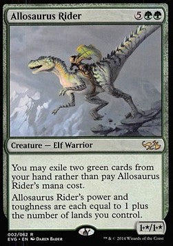 Allosaurus Rider - Duel Decks: Anthology (Rare) [DD3-1002]