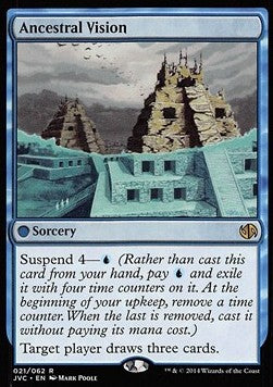 Ancestral Vision - Duel Decks: Anthology (Rare) [DD3-3021]