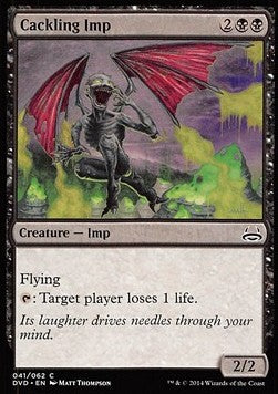 Cackling Imp - Duel Decks: Anthology (Common) [DD3-6041]