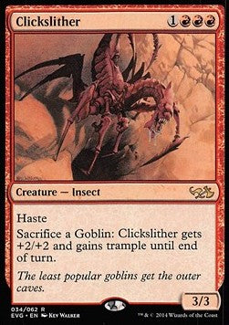 Clickslither - Duel Decks: Anthology (Rare) [DD3-2034]