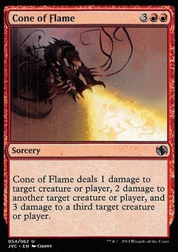 Cone of Flame - Duel Decks: Anthology (Uncommon) [DD3-4054]
