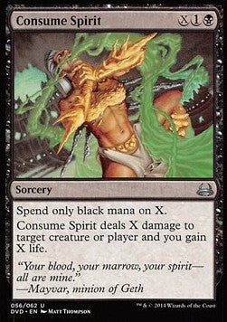 Consume Spirit - Duel Decks: Anthology (Uncommon) [DD3-6056]