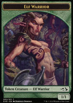Elf Warrior Token (Green 1/1) - Duel Decks: Anthology (Token) [DD3-T2]