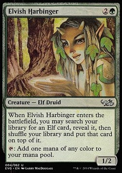Elvish Harbinger - Duel Decks: Anthology (Uncommon) [DD3-1004]