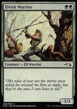 Elvish Warrior - Duel Decks: Anthology (Common) [DD3-1005]