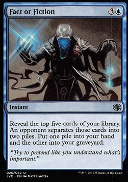Fact or Fiction - Duel Decks: Anthology (Uncommon) [DD3-3026]