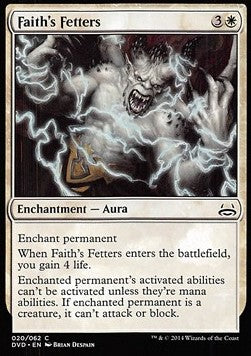 Faith's Fetters - Duel Decks: Anthology (Common) [DD3-5020]