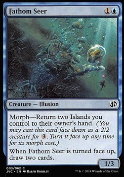 Fathom Seer - Duel Decks: Anthology (Common) [DD3-3003]