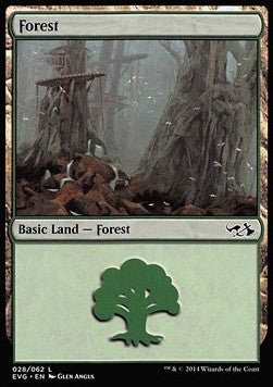Forest (V.1) - Duel Decks: Anthology (Land) [DD3-1028]
