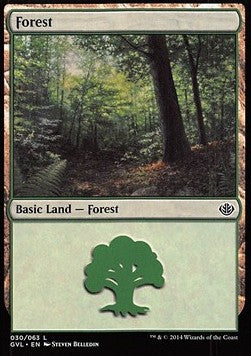 Forest (V.2) - Duel Decks: Anthology (Land) [DD3-7030]