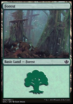 Forest (V.3) - Duel Decks: Anthology (Land) [DD3-7029]