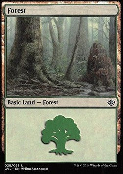 Forest (V.6) - Duel Decks: Anthology (Land) [DD3-7028]