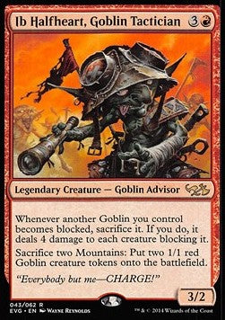 Ib Halfheart, Goblin Tactician - Duel Decks: Anthology (Rare) [DD3-2043]