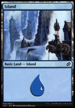 Island (V.1) - Duel Decks: Anthology (Land) [DD3-3033]