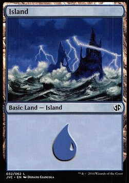 Island (V.2) - Duel Decks: Anthology (Land) [DD3-3032]
