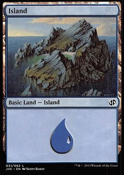 Island (V.4) - Duel Decks: Anthology (Land) [DD3-3031]