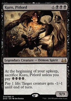 Kuro, Pitlord - Duel Decks: Anthology (Rare) [DD3-6044]