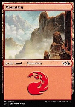 Mountain (V.4) - Duel Decks: Anthology (Land) [DD3-2062]