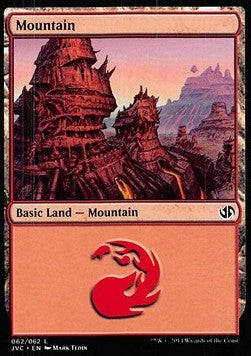 Mountain (V.6) - Duel Decks: Anthology (Land) [DD3-4062]