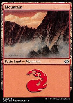 Mountain (V.7) - Duel Decks: Anthology (Land) [DD3-4059]