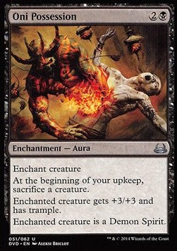 Oni Possession - Duel Decks: Anthology (Uncommon) [DD3-6051]
