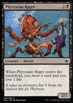 Phyrexian Rager - Duel Decks: Anthology (Common) [DD3-8039]