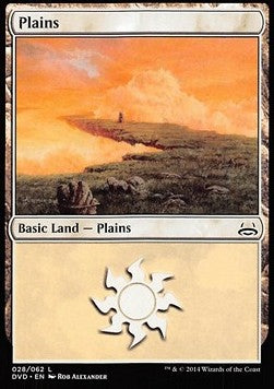 Plains (V.4) - Duel Decks: Anthology (Land) [DD3-5028]