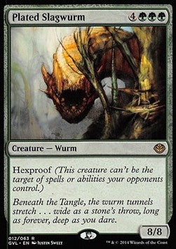 Plated Slagwurm - Duel Decks: Anthology (Rare) [DD3-7012]