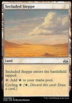 Secluded Steppe - Duel Decks: Anthology (Common) [DD3-5025]