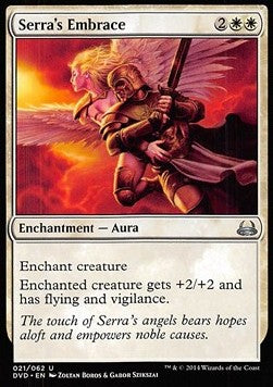 Serra's Embrace - Duel Decks: Anthology (Uncommon) [DD3-5021]