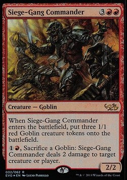 Siege-Gang Commander - Duel Decks: Anthology (Rare) [DD3-2032]