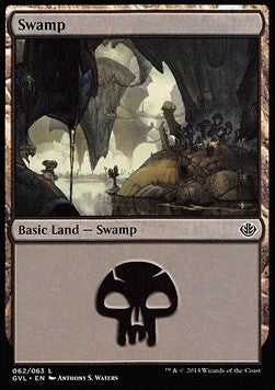 Swamp (V.1) - Duel Decks: Anthology (Land) [DD3-8062]