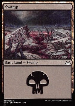Swamp (V.3) - Duel Decks: Anthology (Land) [DD3-6060]