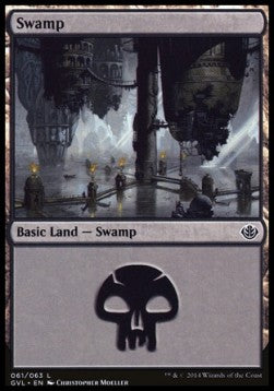 Swamp (V.4) - Duel Decks: Anthology (Land) [DD3-8061]