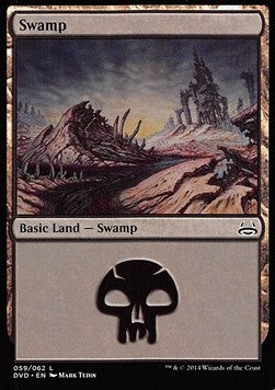Swamp (V.6) - Duel Decks: Anthology (Land) [DD3-6059]