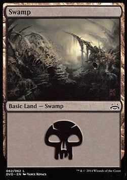 Swamp (V.8) - Duel Decks: Anthology (Land) [DD3-6062]